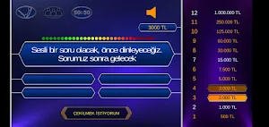 Sesli Sorular ile Milyoner Screenshot 3