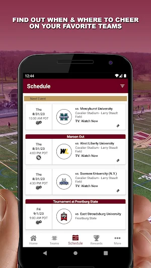 Walsh University Cavaliers Screenshot 1
