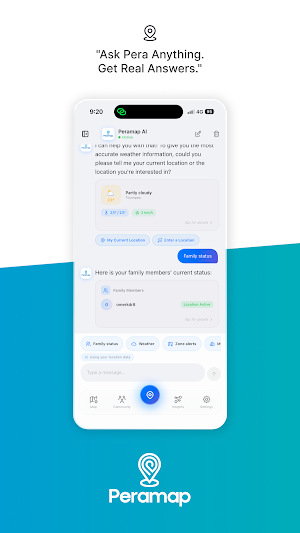 Peramap: AI Location Tracker Screenshot 2