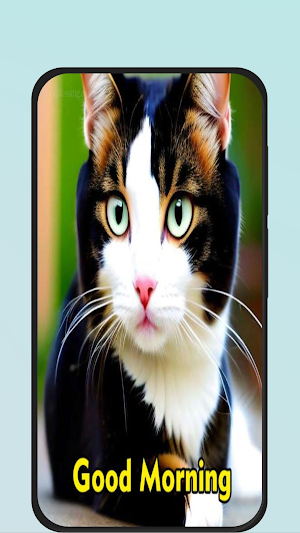 good morning cat Screenshot 1