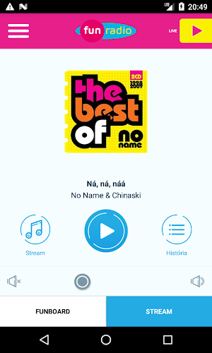 Fun rádio Slovensko Screenshot 1