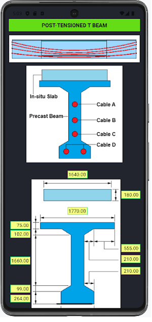 PRESTRESSED BRIDGE BEAMS Screenshot 2