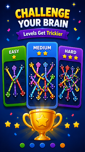 Rope Match - Tangle Puzzle Screenshot 3