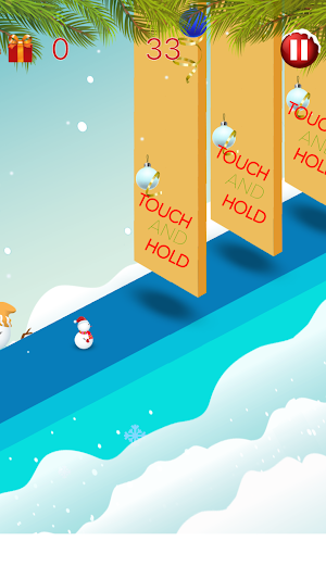 Slidy Santa: Gift Gathering Screenshot 0