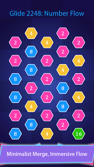 Glide 2248:Number Flow Merge Screenshot 0