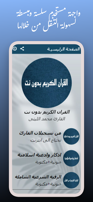 القران محمد الليثى بدون نت Screenshot 3