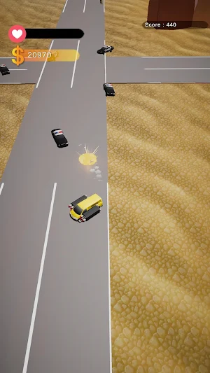 Extreme Car Chase Screenshot 2