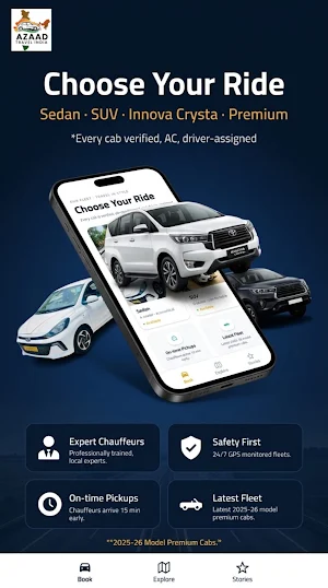 Azaad Travel India Screenshot 1