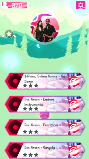 Calm Down - Rema tiles hop Screenshot 0