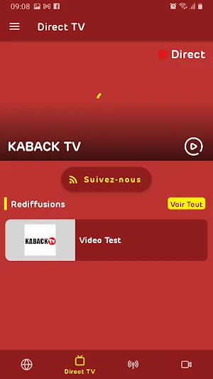 Kaback TV Screenshot 1