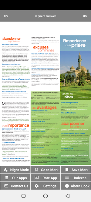 Brochure: la prière en islam Screenshot 1