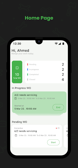 Operon FM - Field App Screenshot 0