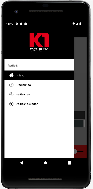 Radio K1 Ecuador Screenshot 3
