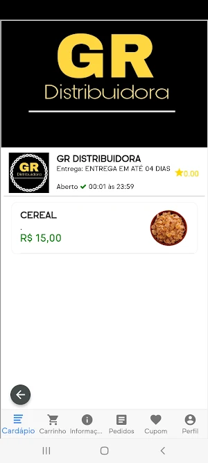 GR Distribuidora Screenshot 2