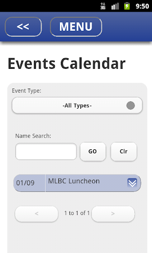 MLBC Mobile App Screenshot 3