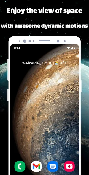 Planets Live Wallpapers Screenshot 1