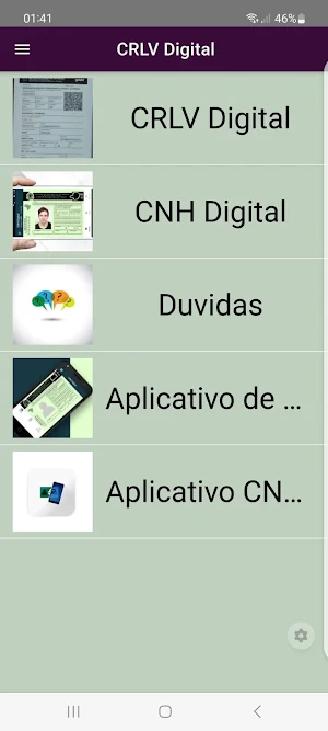 CRLV Digital guia Screenshot 0