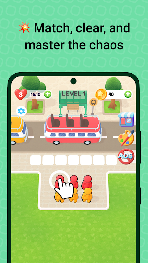Passenger Jam: Match & Rice 3D Screenshot 0