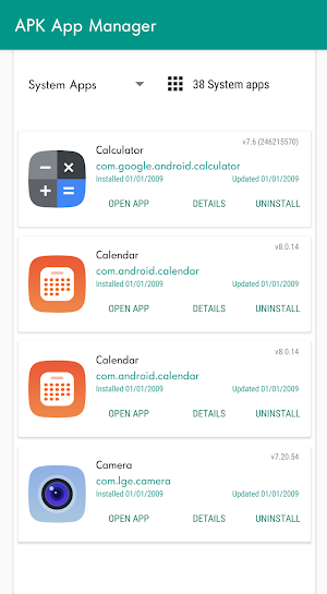 All Application Manager : APK App Manager - 2020 Screenshot 3