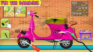 Scooter Repair Mechanic Shop Screenshot 0