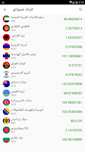 اسعار الذهب والعملات فى جيبوتى Screenshot 1