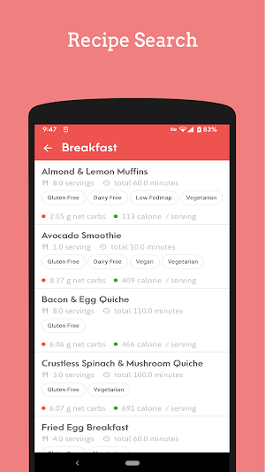 Keto Diabetic Cookbook Screenshot 1