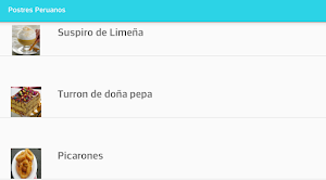 Recetas de Postres Screenshot 1