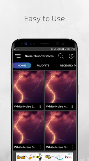 White Noise Thunderstorm Screenshot 1