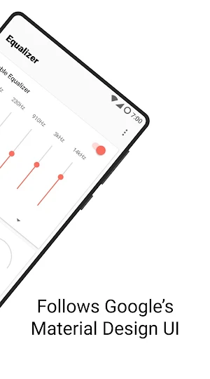 Flat Equalizer - Bass Booster & Volume Booster Screenshot 1
