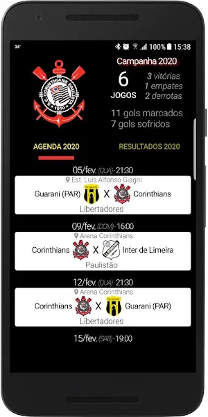 Agenda do Timão Screenshot 1