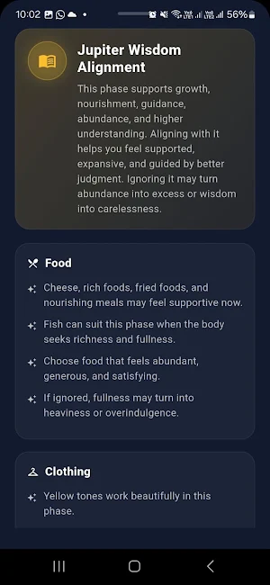 SALSA® Cosmic Time Guide Screenshot 3