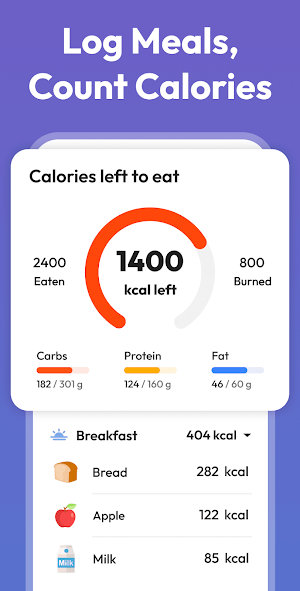 HealthPal: My Calorie Counter Screenshot 1