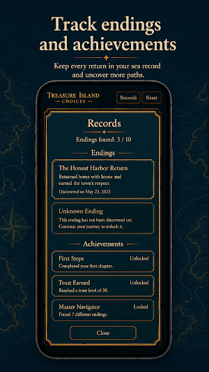 Treasure Island Choices Screenshot 3