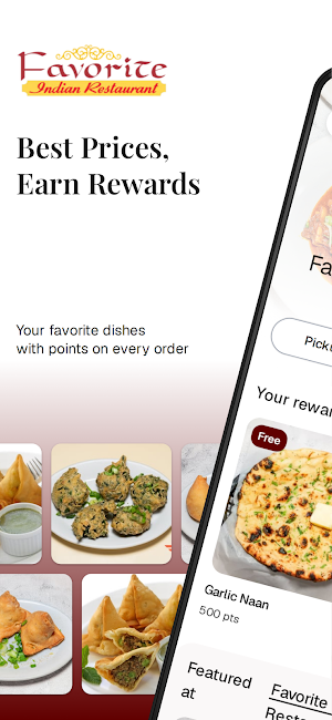 Favorite Indian Restaurant CA Screenshot 0