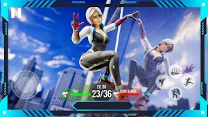 Super Girl Spider Fighter 3d Screenshot 1