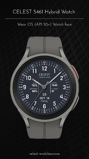 CELEST5461 Hybrid Watch Screenshot 2