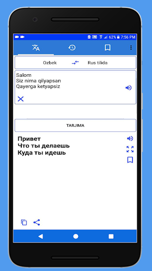 Uzbek Russian Translator Screenshot 1