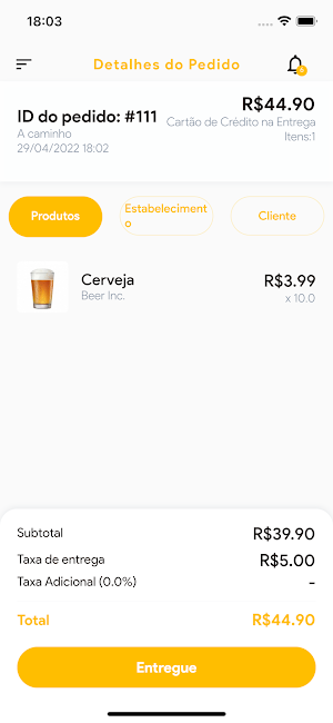 Sanches Beer Entregador Screenshot 3