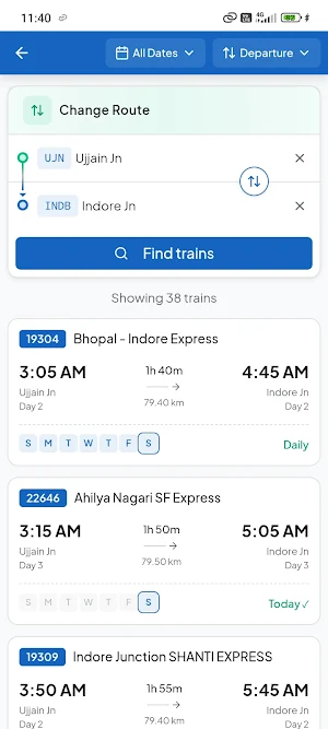 Live Train Status: RailRadar Screenshot 1