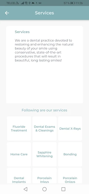 Efma Almario Dentistry Screenshot 2