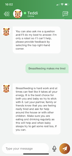 Ask Teddi Screenshot 3