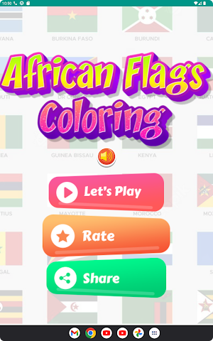 coloring flag African country Screenshot 2
