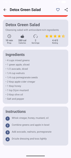 Salad Recipes Screenshot 3