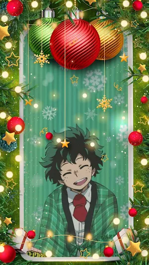 Christmas Anime Wallpaper 4K Screenshot 2