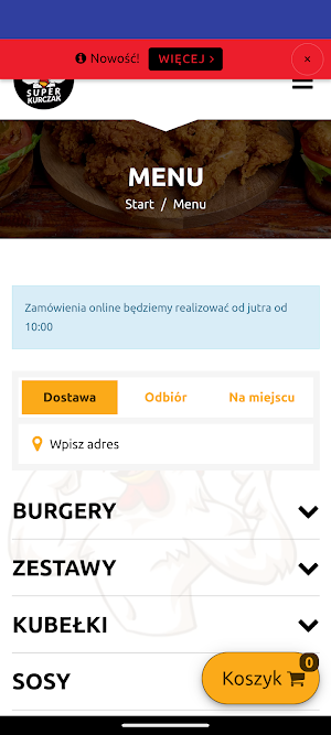 Super Kurczak Screenshot 0