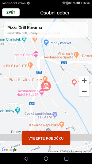 Pizza Grill Kovárna Doksy Screenshot 1