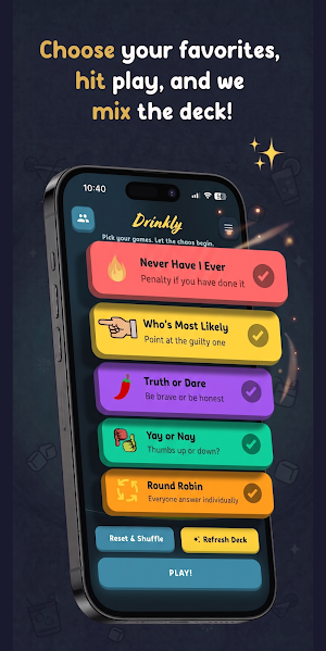 Drinkly · Party Game Fusion! Screenshot 0