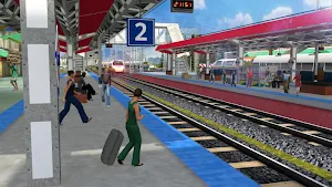 Indian Bullet Train Game - Driving Simulator Games Screenshot 2