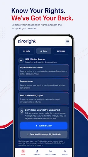 AiroRight Flight Compensation Screenshot 3