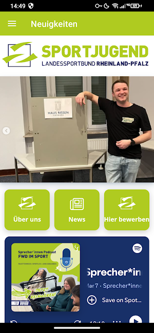 Freiwilligendienst SJ RLP Screenshot 1